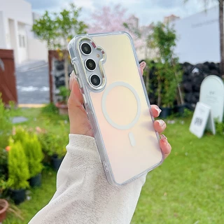 SAMSUNG เปลี่ยนสีกรณีสําหรับSamsung A56 5G S25 Ultra S24 Ultra S23 Ultra S22/A55 A54 A16 A34 A25 5G A15 กันกระแทกกรณี