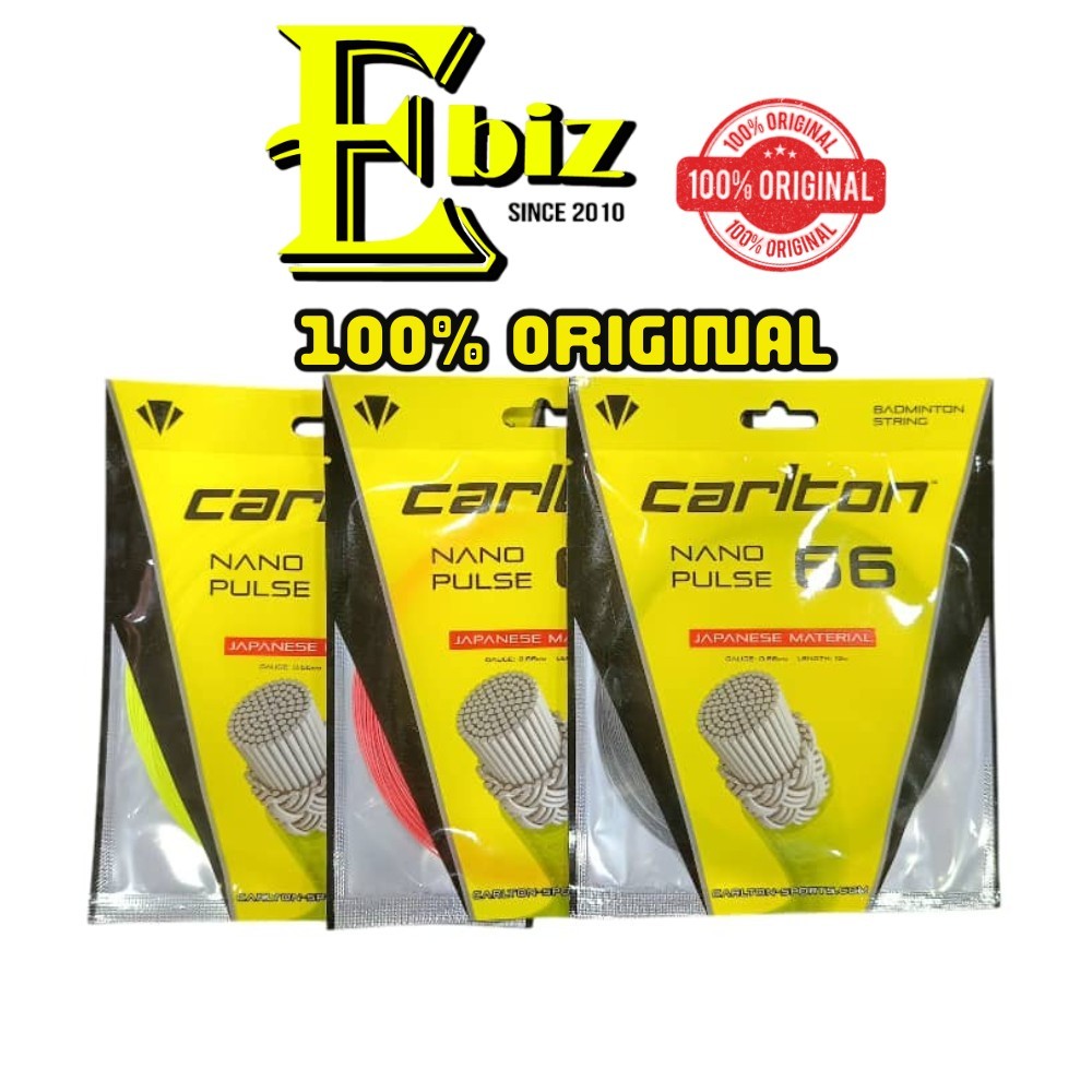 CARLTON สายแบดมินตัน Nano Pulse 66