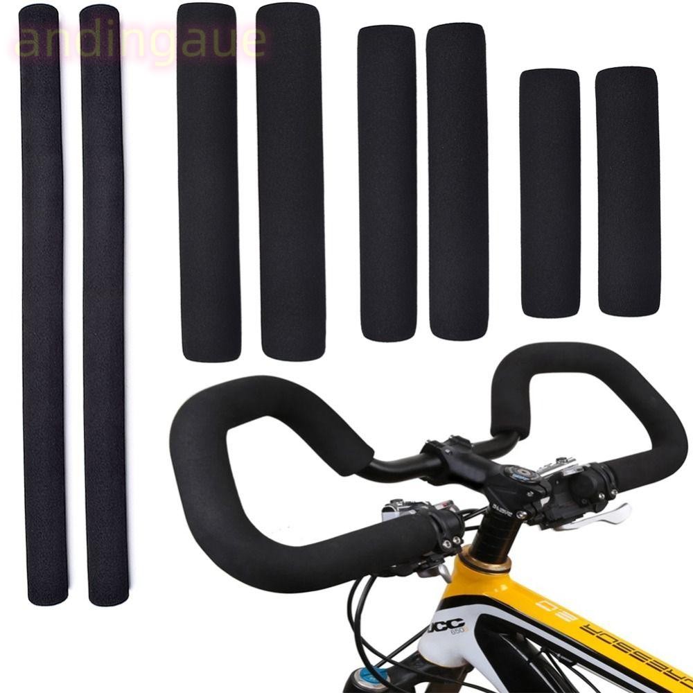 ANDIN ฝาครอบฟองน้ําแฮนด์ รอบบาร์โฟม Grips นุ่ม ป้องกันการลื่นไถล สําหรับแฮนด์จักรยาน MTB