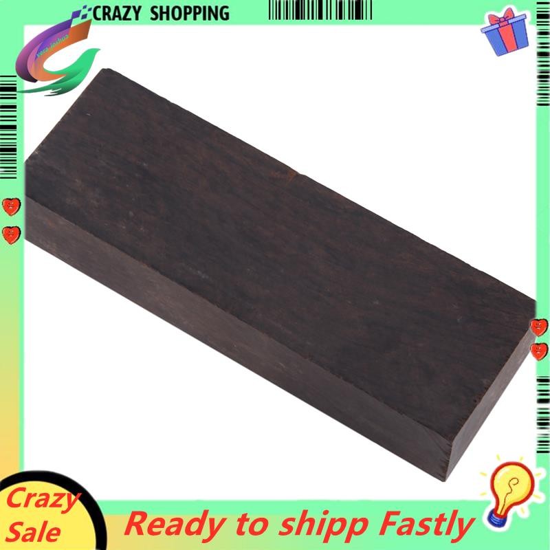 Ebony Lumber Block วัสดุไม้ DIY งานฝีมือเปล่ามีด Handle Timber หัตถกรรมวัตถุดิบลายไม้
