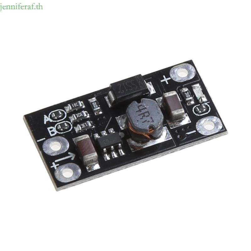 Jenniferf DC-DC Step Up โมดูลแบตเตอรี่ลิเธียม Boost Converter 3 7V ถึง 12V บอร์ดควบคุมแรงดันไฟฟ้า DIY ปรับ 5V 8V 9V