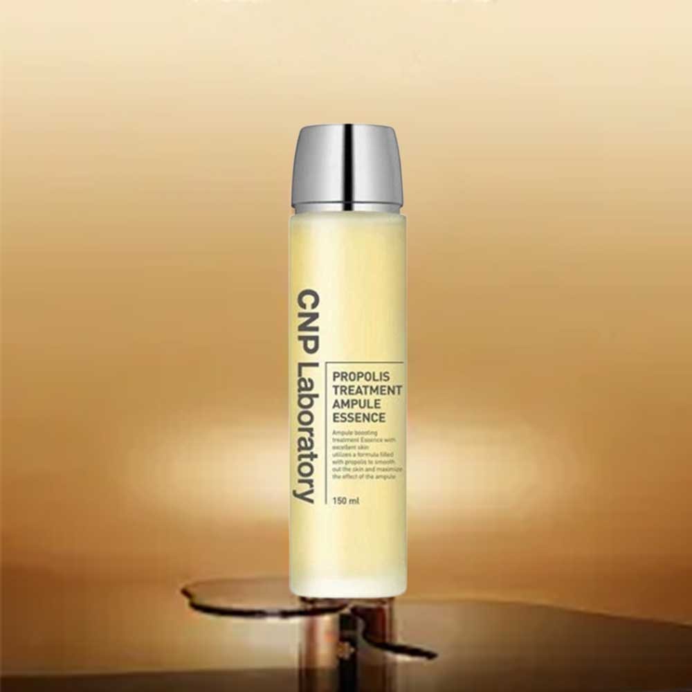CNP Laboratory Propolis Energy Ampoule 150ml - Korean Skin Repair Serum for Dull & Sensitive Skin - Hydrating & Brightening with 70% Propolis Extract - Dermatologist-Tested