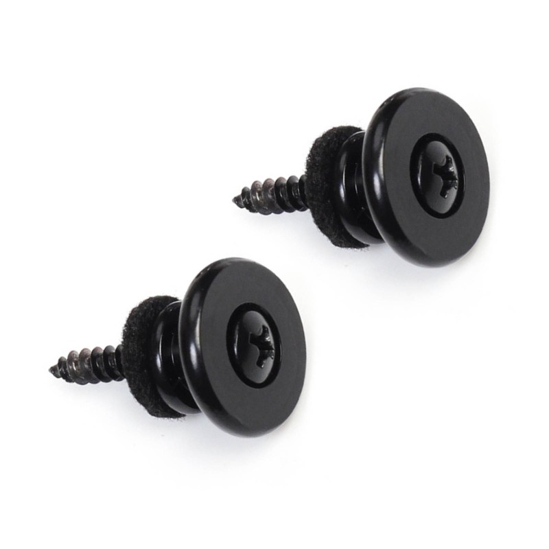 คุณ แพ็ค 2 สายกีต้าร์ล็อค Antislip กีตาร์ Pins ชิ้นส่วนกีตาร์ไฟฟ้ากีตาร์ชุดอุปกรณ์เสริมสายรัดโลหะล็อคสําหรับ G - รูปที่ 5