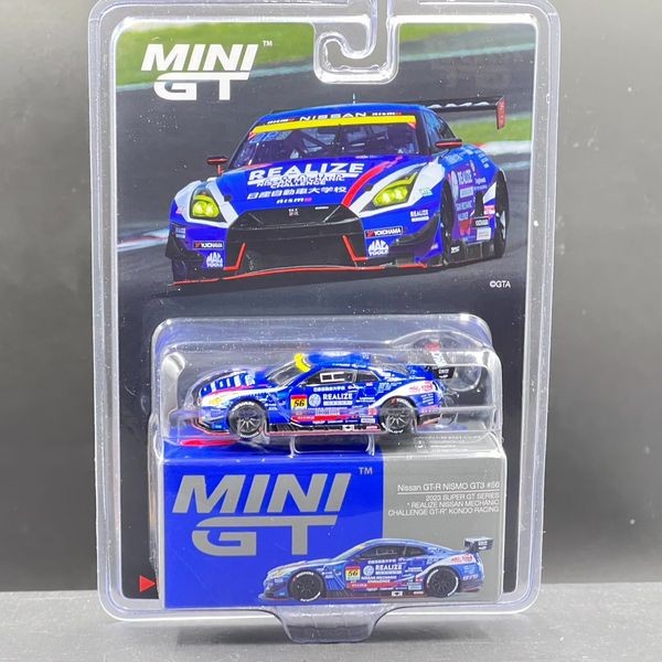 Mini GT (SUPER GT SERIES)
Nissan GT-R NISMO GT3  #56 " REALIZE NISSAN MECHANIC CHALLENGE GT-R" KONDO