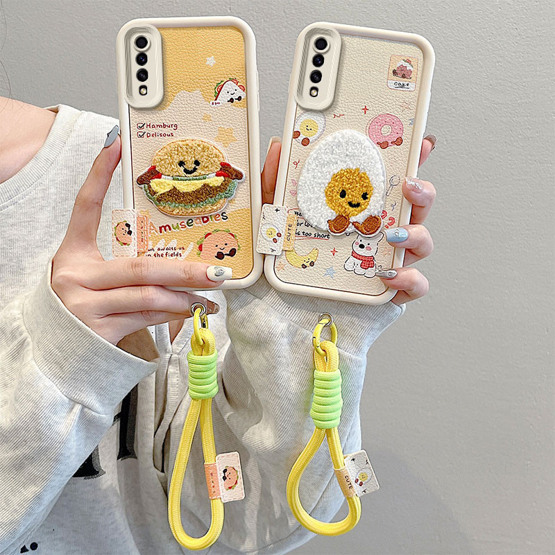 เคส  samsung a50 เคส samsung a50s   เคสโทรศัพท์ลายหนังปักลายสําหรับเคส เคส samsung a50s a30s