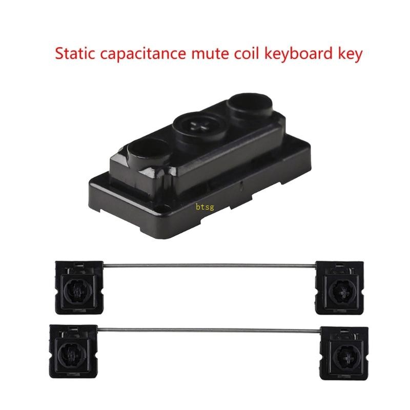 Btsg Less Noise Printing Experience Black Plate Mount Stabilizers 2U 6 25U Wire