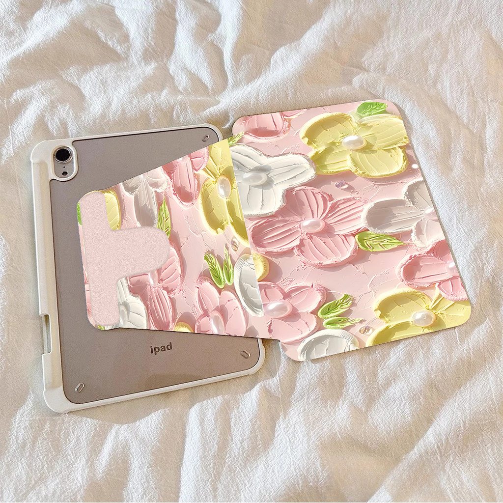 【720°หมุนเคส ไอแพด 720° หมุนพลิกกรณีอะคริลิสําหรับiPad Air4/Air5 Pro 11 "Gen 7/8/9 10.2" Gen 5/6 9.7