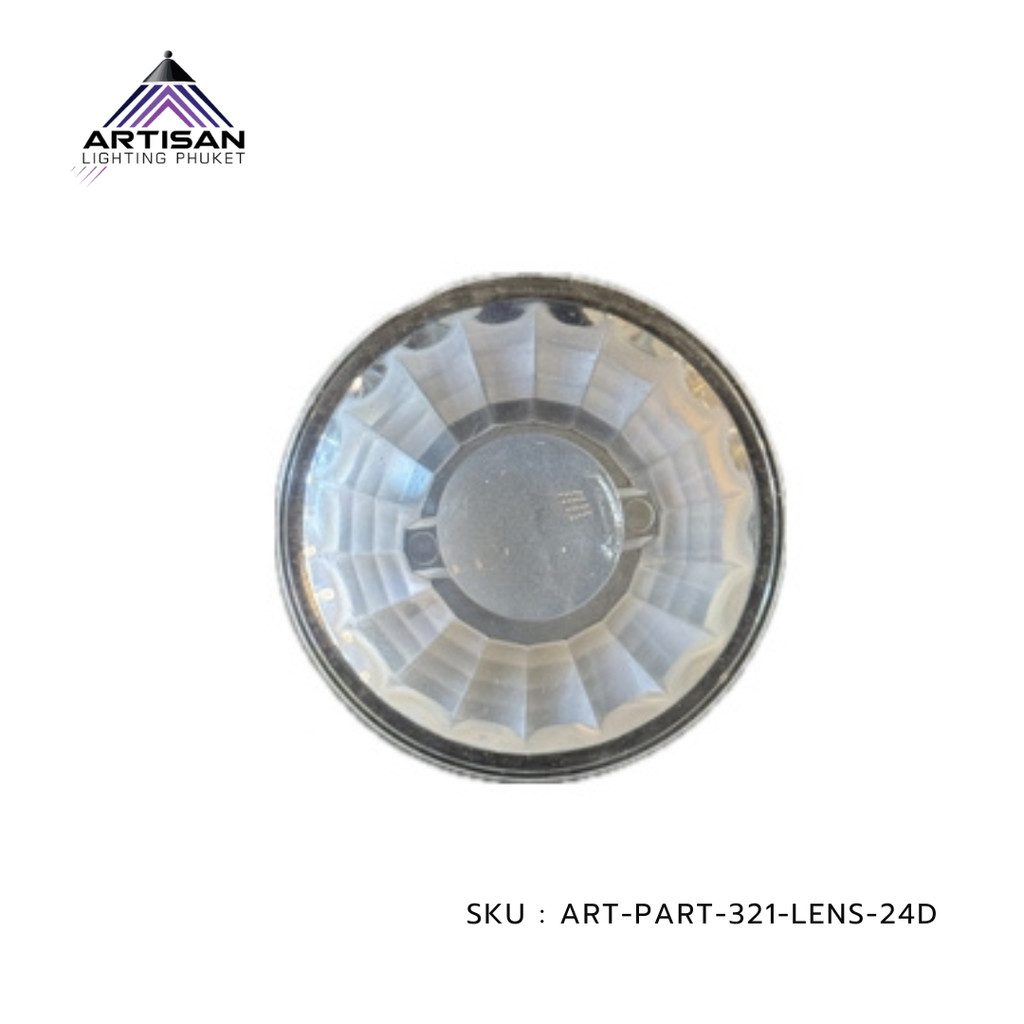 เลนส์อะครีลิก Acrylic Lens 24 Degree for LED Module COB CREE