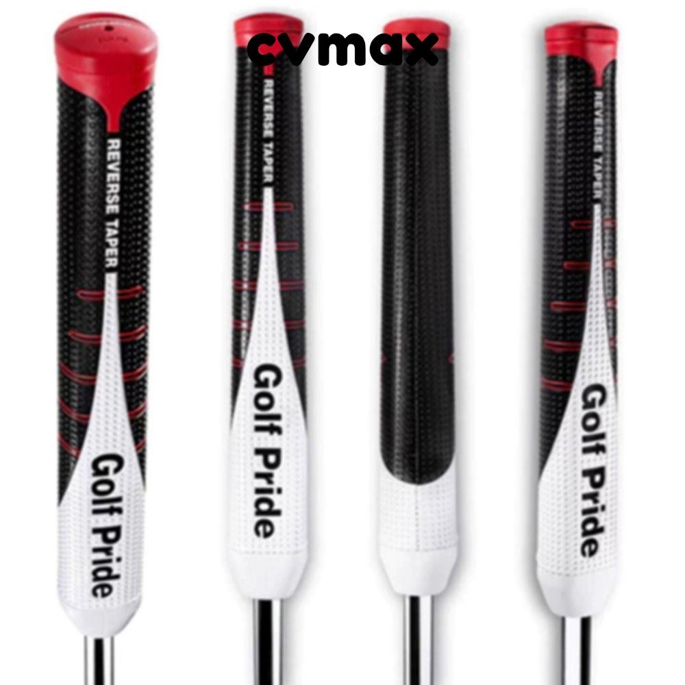 CVMAX Golf Club Grip, ด้ามจับแบบ REVERSE TAPER สำหรับกอล์ฟขนาดใหญ่/กลาง, ฝาครอบไม้กอล์ฟยางกันลื่นคุณภาพสูง Universal