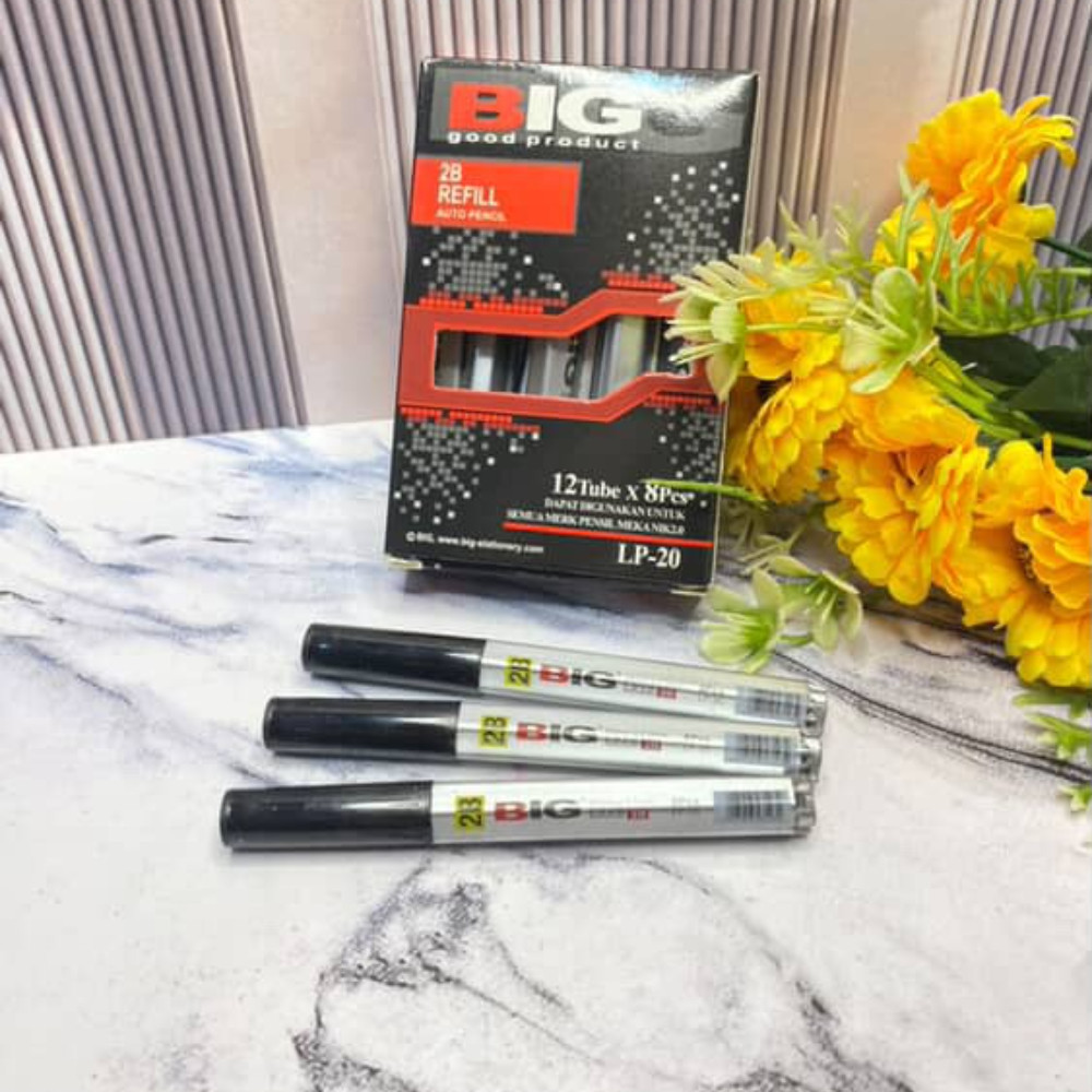 (1pck) 2B 2.0 BIG PENCIL REFILL / MECHANICAL PENCIL REFILL 2.0 / MECHANICAL PENCIL REFILL / LARGE PE