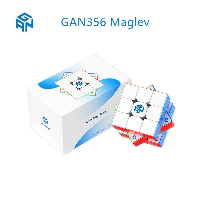 ลูกบาศก์แม่เหล็ก GAN356 Maglev เคลือบ UV ขนาด 3x3x3, GAN356 Maglev Frosted, GAN maglev Speed cube, ข