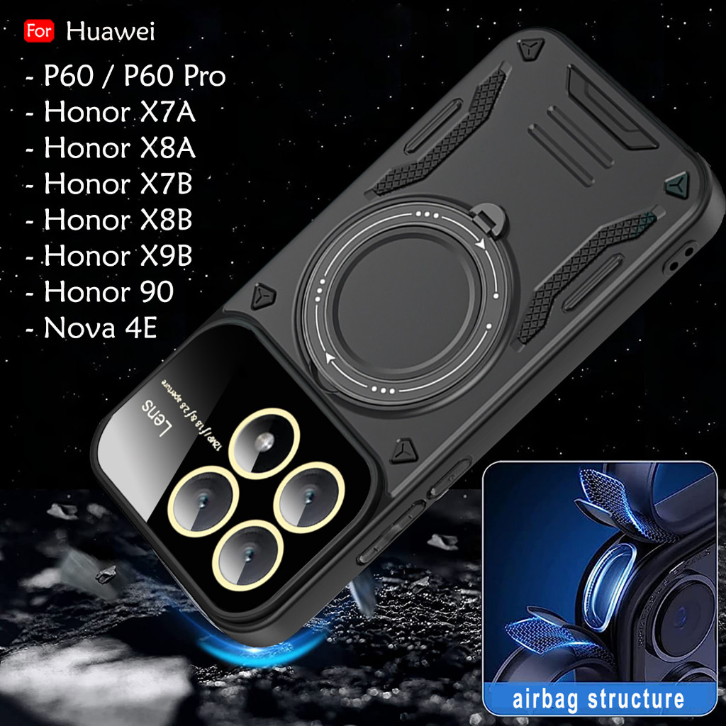 Huawei P60 P60 Pro Honor 90 X8A X7A X7B X8B X9B Nova 4E Ultimate Hard Case Cover TPU Silicon Casing