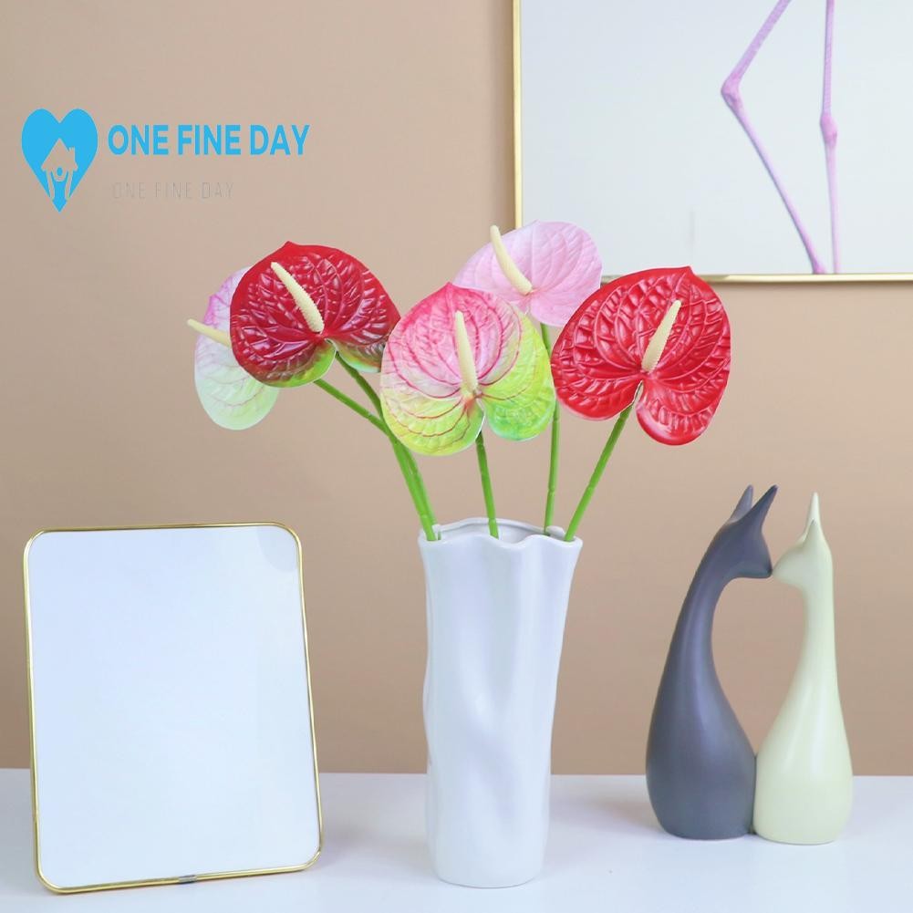 ดอกไม้ประดิษฐ์หน้าวัวดอกไม้ที่สมจริงสําหรับตกแต่งบ้านงานแต่งงานพื้นหลัง Q6n4