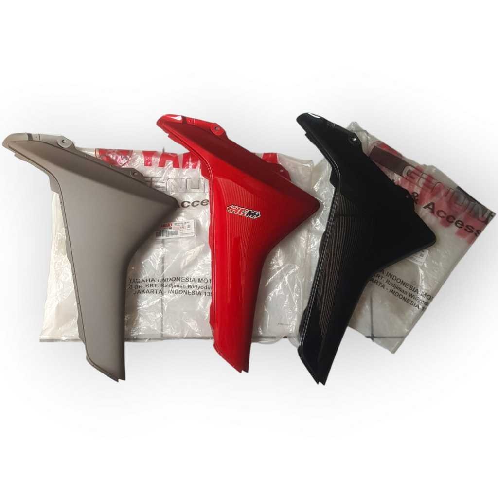 ด้านข้างฝาครอบร่างกายฝาครอบด้านข้าง 1 ด้านหน้า WING BOTTOM LEFT NMAX OLD N-MAX N - MAX OLD GREY SILV