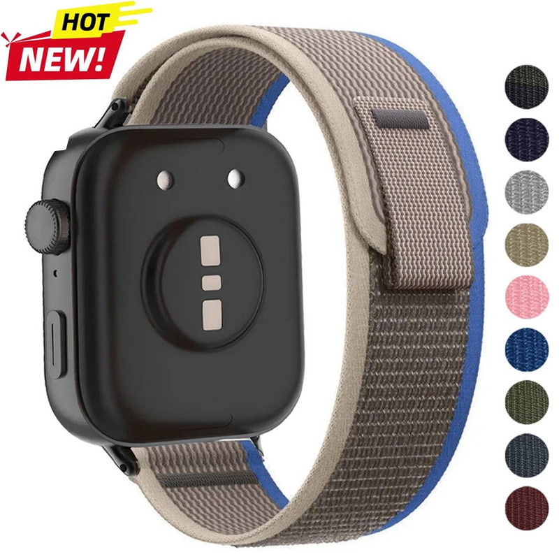 Trail Loop Band สําหรับ Huawei นาฬิกา Fit 4/4pro สายสร้อยข้อมือไนลอนกีฬานาฬิกาสําหรับ Huawei นาฬิกา 