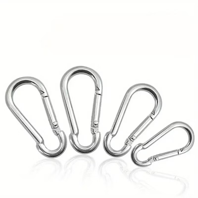 คาราบิเนอร์ Carabiner Snap Hook M4 M5 M6 M8 แข็งแรง รับน้ำหนักได้ มีทั้งหมด 4 รุ่น (พร้อมส่ง)