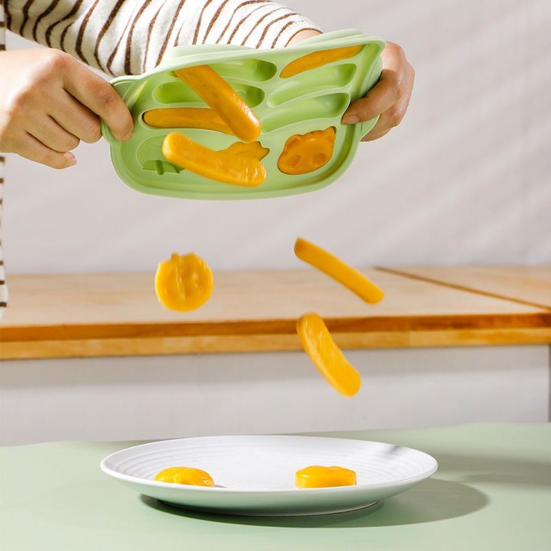 แม่พิมพ์อาหารเสริมเด็ก เกรดอาหารซิลิโคนนึ่งได้ทนอุณหภูมิสูงเด็กนึ่งเค้กแม่พิมพ์การ์ตูนไส้กรอกเค้กข้าวครัวเรือนอาหารเสริมทารกแม่พิมพ์อาหารเกรดซิลิโคนนึ่งทนอุณหภูมิสูงเด็กนึ่งเค้กแม่พิมพ์การ์ตูนซอ - รูปที่ 4