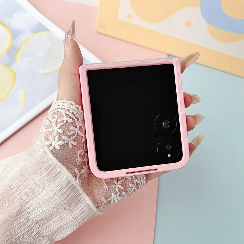 สําหรับ Xiaomi Mix Flip MixFlip Case Luxury Skin Feeling รูปที่ 4