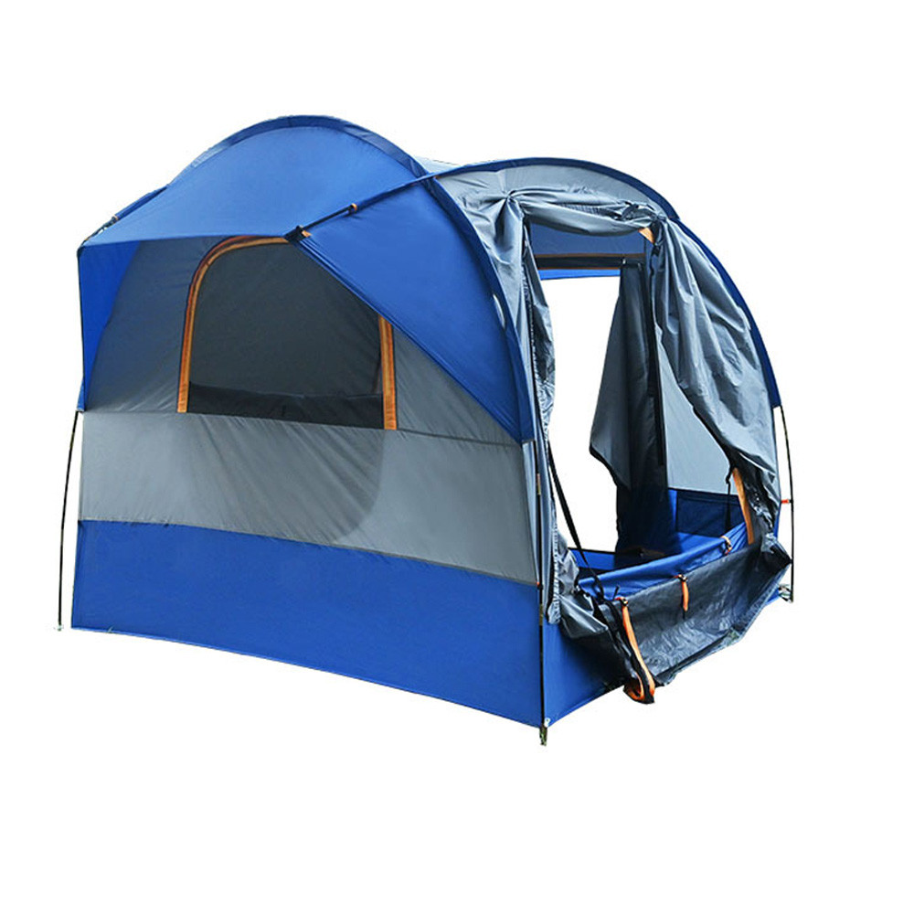 เต็นท์ SUV กันน้ํา PU2000 มม.สองชั้นรถ Camping Shelte