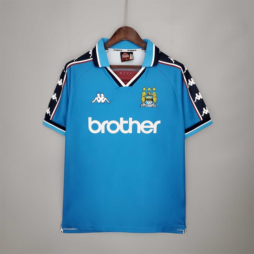 #MC 98-99 Home Retro Soccer Jersey Football