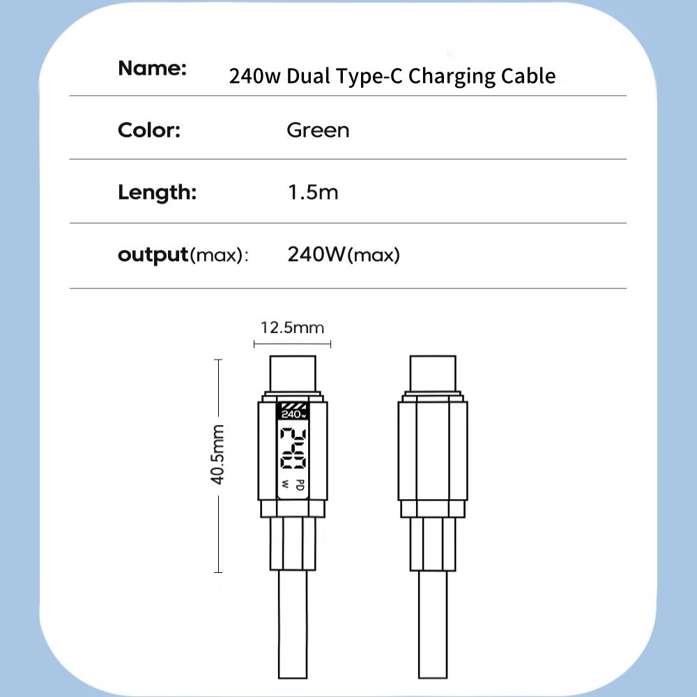 240W Type C ถึง Type C รูปที่ 8