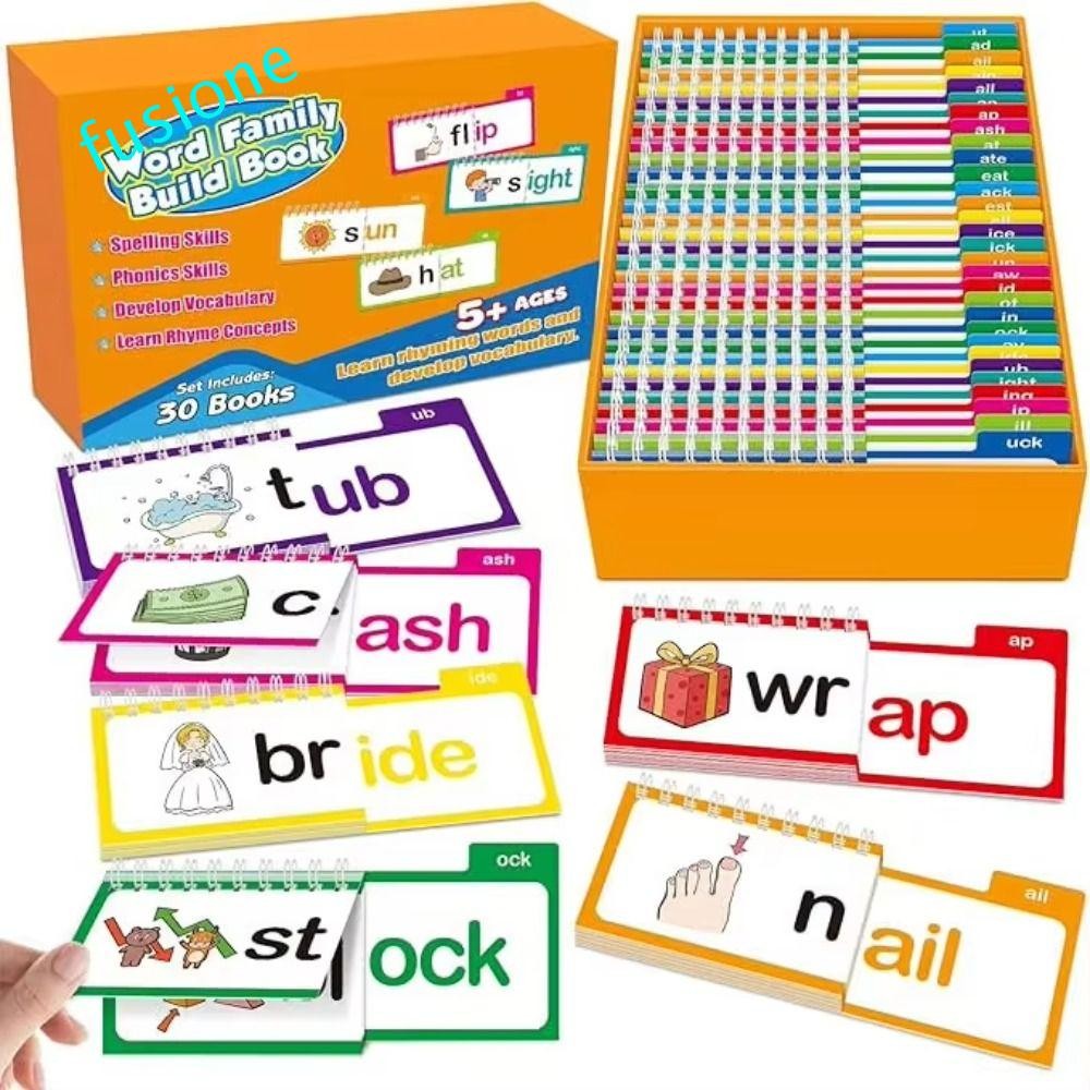 FUSIONEDGE อ่านพลิกหนังสือ, คําและภาพ Early Educational 30 อ่านพลิกหนังสือ, การเรียนรู้ภาษา Interact