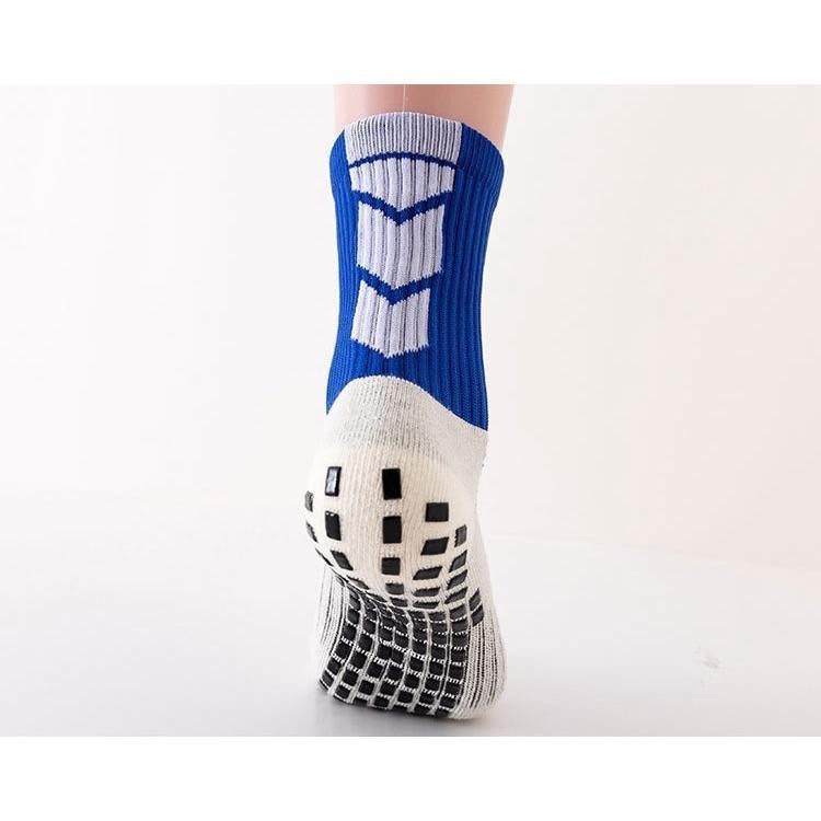 [*แพ็ค3คู่] ถุงเท้าฟุตบอล สำหรับผู้ชายและผู้หญิง ฝึกอาชีพ ระบายอากาศ กันลื่น เหมาะสำหรับกีฬากลางแจ้ง มาใหม่ Sport ออกกำล - รูปที่ 5