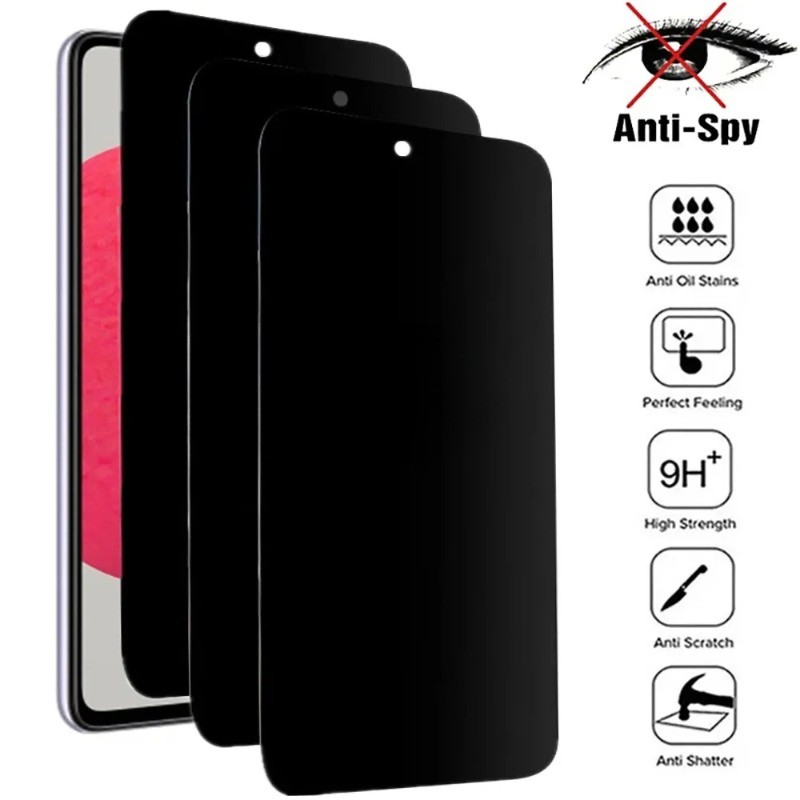 สําหรับ LG V60 V50S G8X ThinQ 5G UW 1-3Pcs Full Cover Privacy Screen Protector สําหรับ LG Q92 Q70 Q6