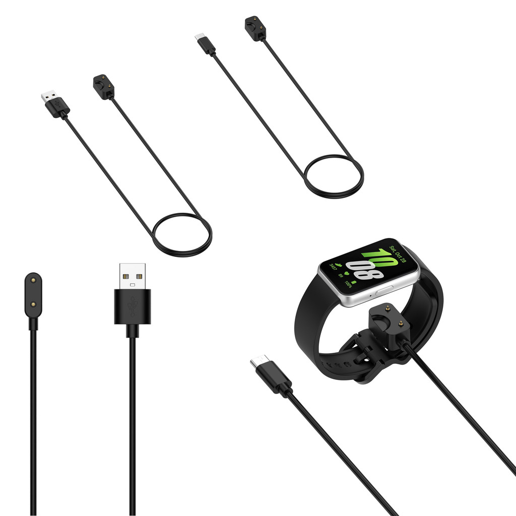 ที่ชาร์จสายเคเบิลข้อมูล USB สําหรับนาฬิกา Samsung Galaxy Fit3 สาย Type C