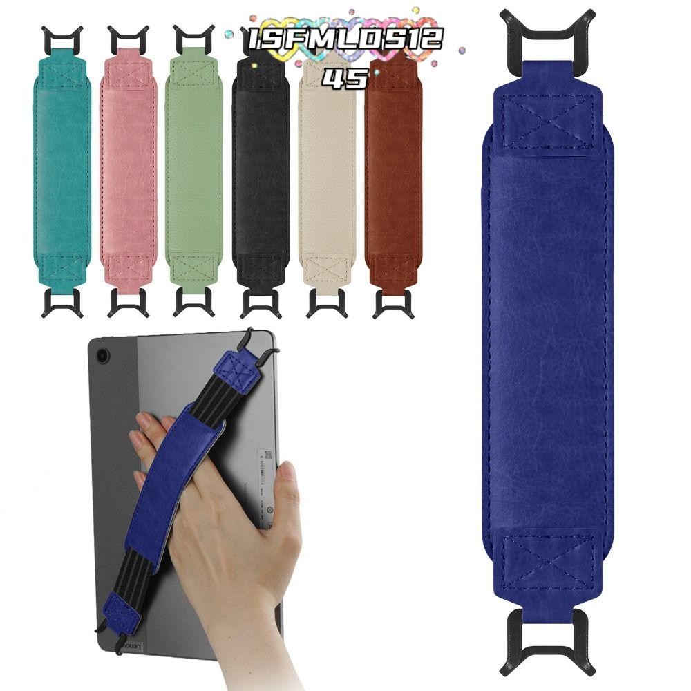 ISFMLDS1245 EReader Holder,หนังAnti-Slipแท็บเล็ตสายคล้องมือ,แบบพกพายืดหยุ่นUniversal Anti Drop Finger Grip Holderสําหรับ Kindle//Kobo/Pocketbook/ Universal