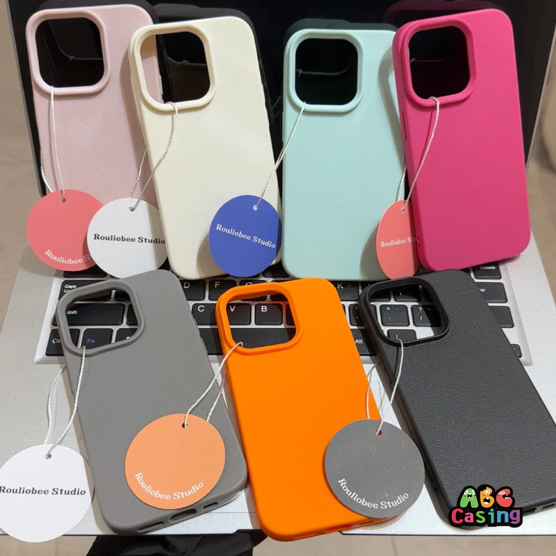 เคสโทรศัพท์สำหรับ IPhone 11 14 13 12 15 16 Pro Max 7Plus 8Plus X XR XS Max 16 14 8 15 7 Plus SE 2020 เคสสีทึบเรียบง่าย