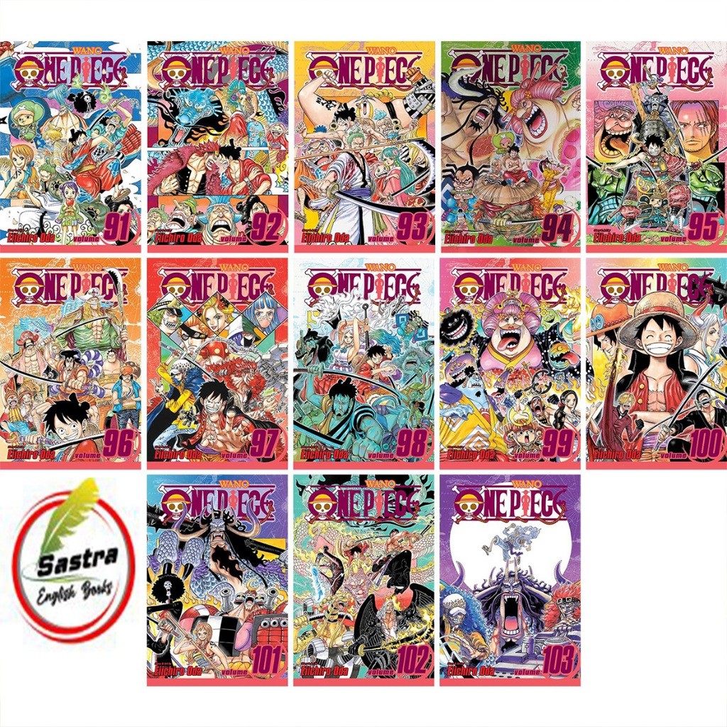 One Piece Comic VOL 1 - 105 (ภาษาอังกฤษ)