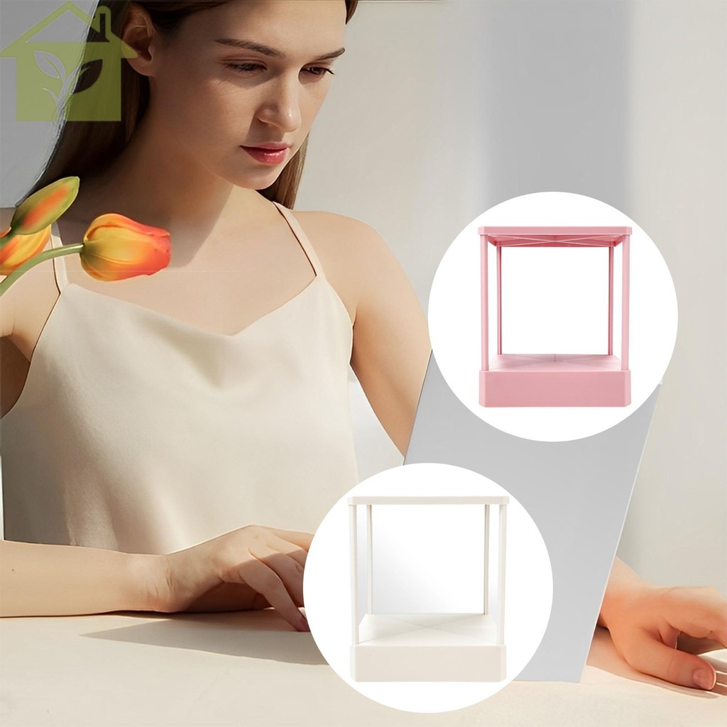 โต๊ะเครื่องแป้งกระจกเครื่องสําอางไม่ย้อนกลับกระจกแต่งหน้าบางเฉียบแม่นยําสะท้อน ร้านค้า3292