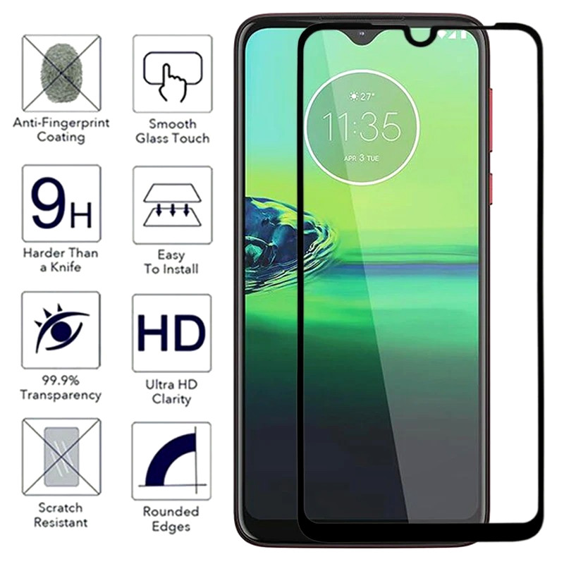 9HกระจกนิรภัยสําหรับMotorola One Zoom Vision Plus Macro Hyper Fusion + Fusion Action 5G UW Ace Moto 