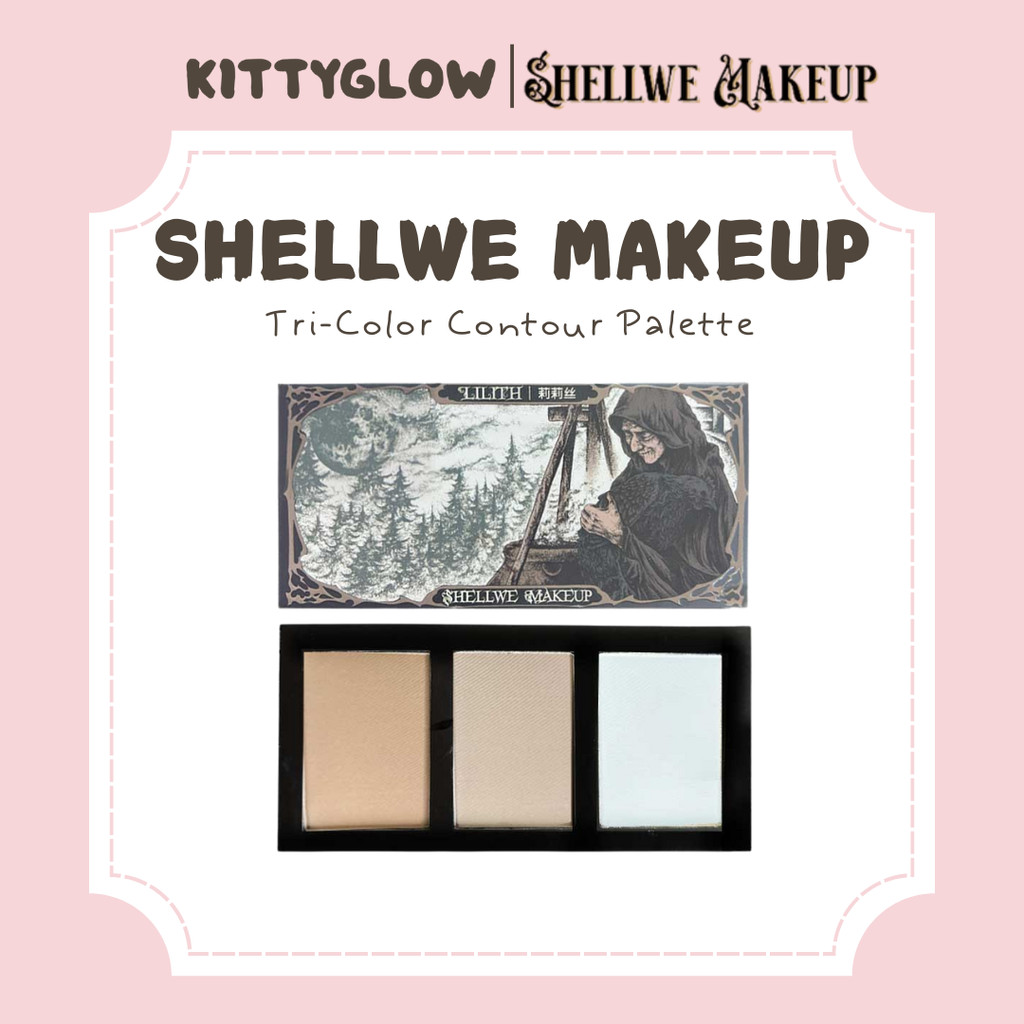 Shellwe MAKEUP คอนทัวร์สามสี