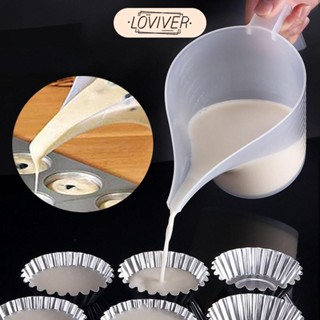 LOVIVER ช่องทางเหยือกเคล็ดลับปากถ้วยวัดแบบพกพาที่ทนทานสําหรั…