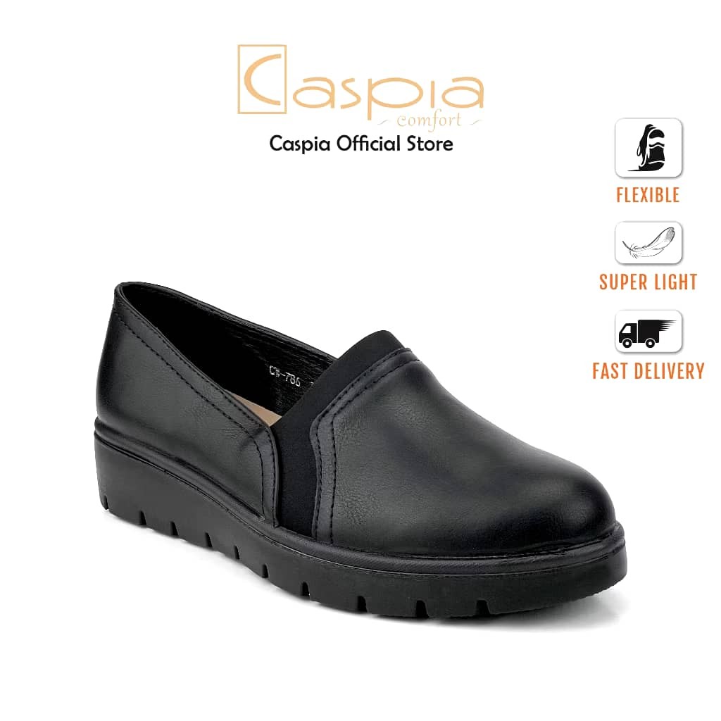 CLEARENCE Caspia Ladies Comfort Lifestyle Slip On Shoes CW786
