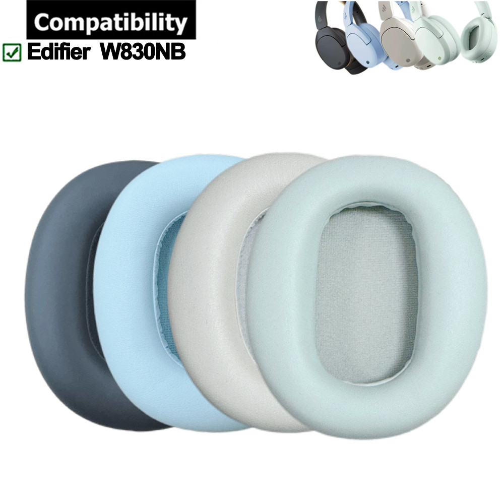 1 คู่แผ่นรองหูฟังสําหรับ Edifier W830NB หูฟังเบาะฟองน้ํา Earmuffs