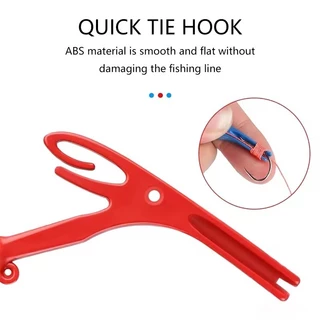 ชุดเครื่องมือตกปลา มัลติฟังก์ชั่น | Hook Extractor + Knot Tyer + Line Detacher 5/10/20 PCS เกลียวหัวออกแบบป้องกันปลาหลุด 16 ซม. สแตนเลสทนทาน