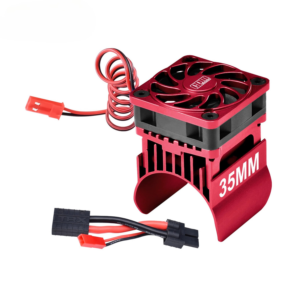 GPM อลูมิเนียมอัลลอยด์พัดลมระบายความร้อนความเร็วสูง 15000 รอบต่อนาทีสําหรับ TRAXXAS MINI X MINI XRT