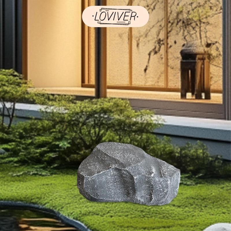 LOVIVER หินประดิษฐ์น้ําหนักเบาอเนกประสงค์สมจริงสําหรับลานล รูปที่ 7