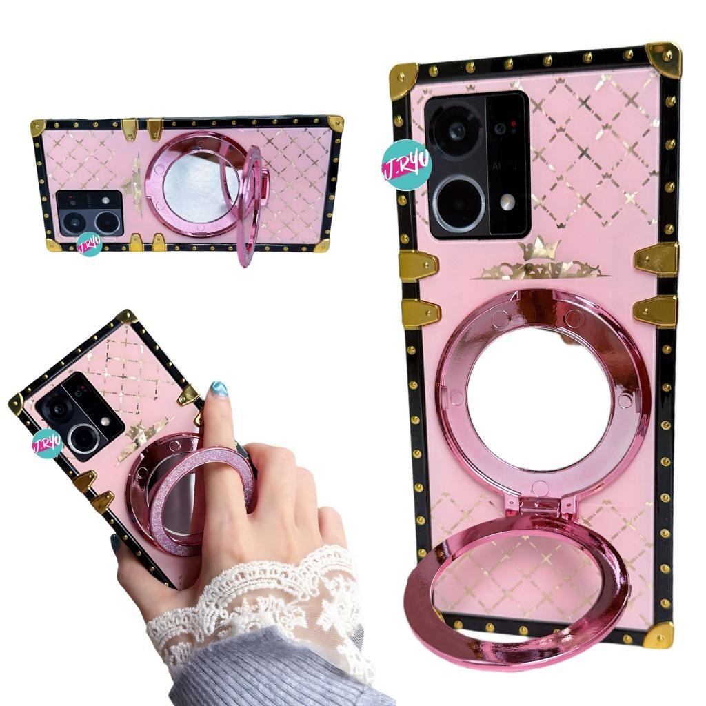 PRINCESS PINK CASE OPPO A3X A3 A5X A5i RENO 13 F A18 A38 A58 A60 A54 A55 A16 A78 F9 A5S A7 A12 A11K 