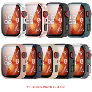 Shopdodi เคส สำหรับ Huawei Watch Fit 5 Fit4 Pro Case เคสกันกระแทก เคสกระจก ปิดทัยหน้าปัด