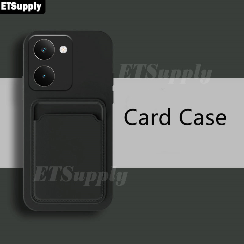 เคสโทรศัพท์ Realme P3 Ultra 5G Soft Card Holder Slot Silicone Wallet Back cover Realme P3Ultra 5G ca