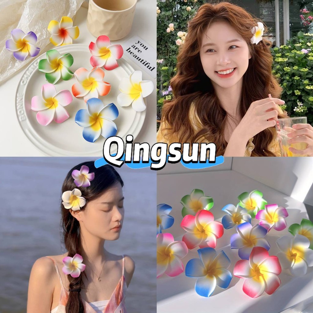 🌻Qingsun🌻 พร้อมส่ง กิ๊ฟดอกลีลาวดีปลอม ดอกไม้ตกแต่งหลากสีสัน สดใส ดอกไม้ปลอม "VO-12"