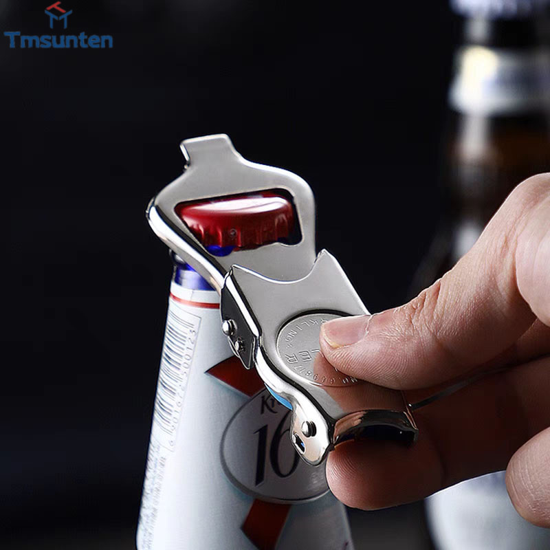 🛒ที่เปิดขวด ที่เปิดฝาขวดอเนกประสงค์ 2in1 สำหรับเปิด และ ปิดขวดเบียร์ ขวดน้ำอัดลม ขวดโซดา กระป๋อง Tmsunten