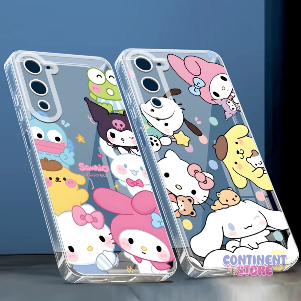 SoftCase ต่อเนื่อง Clear Ready สําหรับ Vivo Y04 Vivo Y29s Clear Casing CARTOON PICTURE - KT24