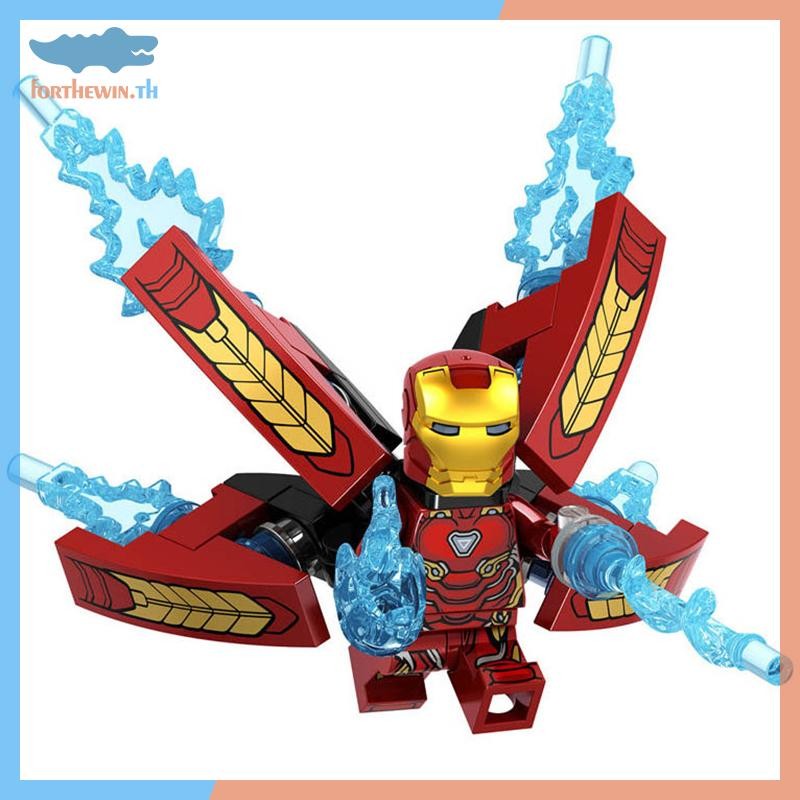 Forthewin Iron man MK50 อิฐมหัศจรรย์ ซูเปอร์ฮีโร่ เลโก้ที่เข้ากันได้