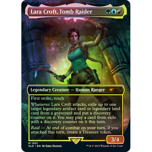 การ์ด EDH PlayTest - Lara Croft, Tomb Raider (Multi)