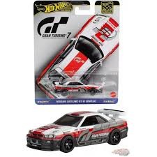 HKC28 รถโมเดล Hot Wheels Pop Culture Gran Turismo - Nissan Skyline GT-R (BNR34)